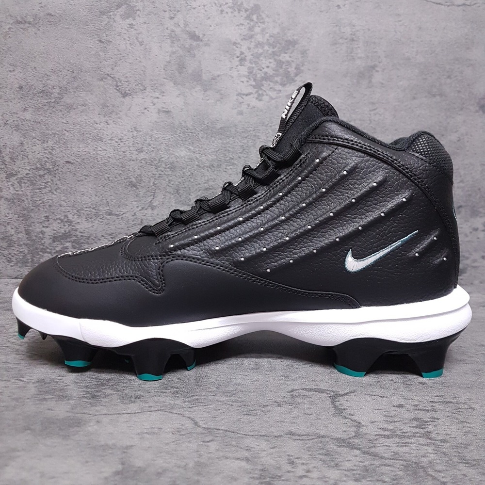 NIKE Griffey 2 Freshwater MCS Baseball Cleats Mens Size 11 Black Green‎ - Picture 2 of 5